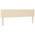 Cama box spring con colchón tela color crema 160x200