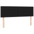 Cama box spring con colchón tela negro 140x200