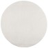 Alfombra de pelo corto look escandinavo IZA crema Ø 200