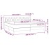 Cama box spring con colchón terciopelo rosa 200x200
