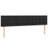 Cama box spring con colchón terciopelo negro 200x200