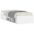 Estructura de cama blanca 75x190