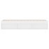 Estructura de cama blanca 75x190