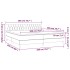 Cama box spring colchón y LED terciopelo rosa 200x200
