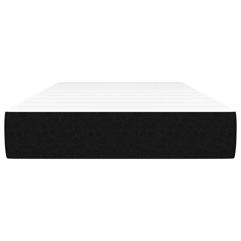 Colchón de muelles ensacados tela negro 120x190x20