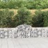 Cestas de gaviones 6 uds forma de arco hierro 200x30x60/80