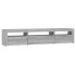 Mueble de TV con luces LED gris sonoma 195x35x40