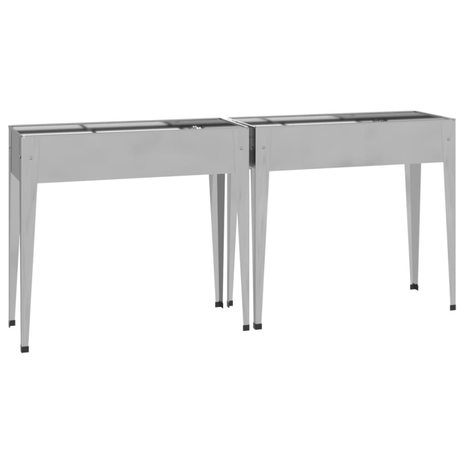 Jardineras 2 unidades acero