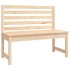 Juego de comedor de jardín 4 piezas madera maciza de