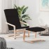 Sillón de relax con taburete tela