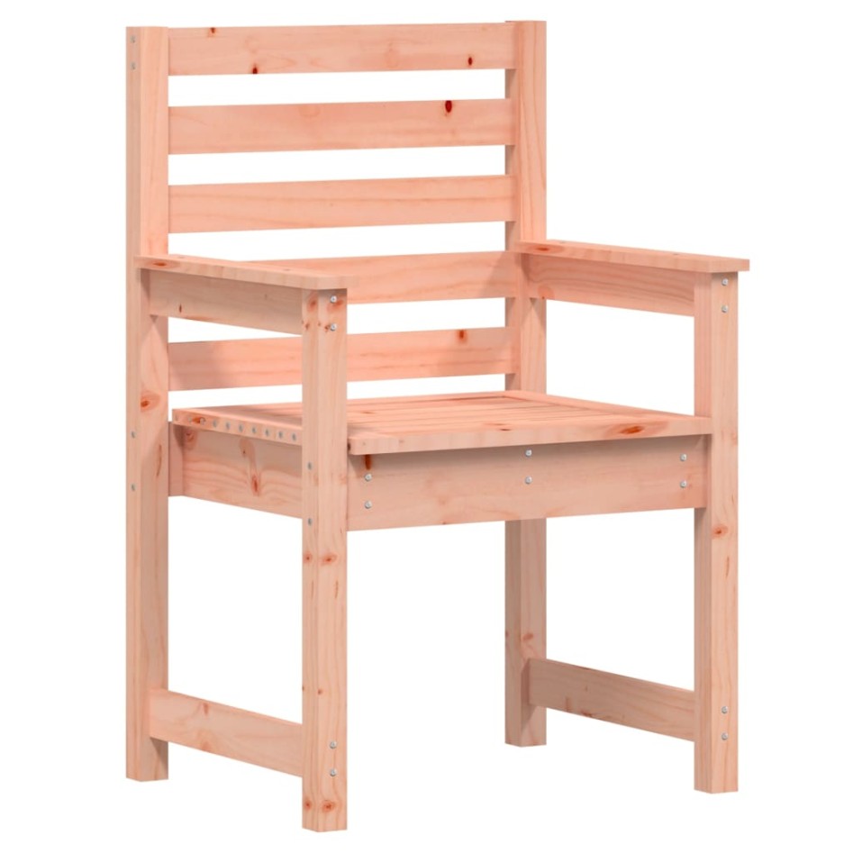 Juego de comedor para jardín 7 pzas madera maciza abeto