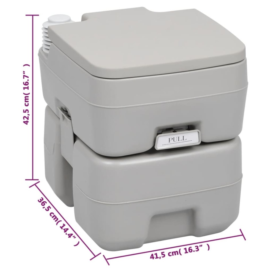 Juego inodoro con lavabo y depósito agua portátil para