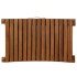 Tumbonas con cojines 2 uds madera maciza acacia blanco