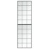 Espejos de pared 2 uds metal negro 100x60