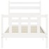 Estructura cama sin colchón madera maciza pino blanca