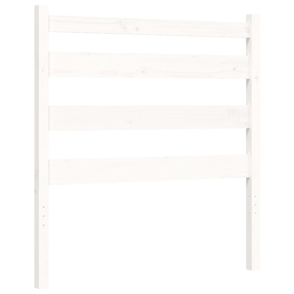 Estructura cama sin colchón madera maciza pino blanca