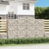 Cestas de gaviones 3 uds forma de arco hierro 300x30x180/200