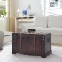 Baúl vintage de madera 66x38x40