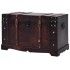 Baúl vintage de madera 66x38x40