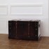 Baúl vintage de madera 66x38x40