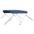 Toldo Bimini de 2 arcos azul marino 150x120x110