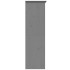 Armario BODO madera maciza de pino gris 99x53,5x173