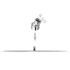 Cabezal de ducha efecto lluvia 2 uds acero inoxidable 50x50