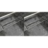 Desagüe ducha lineal 2 pzs burbuja 630x140 mm acero