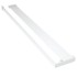 Mampara ducha con estante vidrio ESG aluminio cromado 90x195