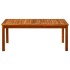 Mesa de centro de jardín madera maciza de acacia 110x60x45