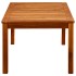 Mesa de centro de jardín madera maciza de acacia 110x60x45