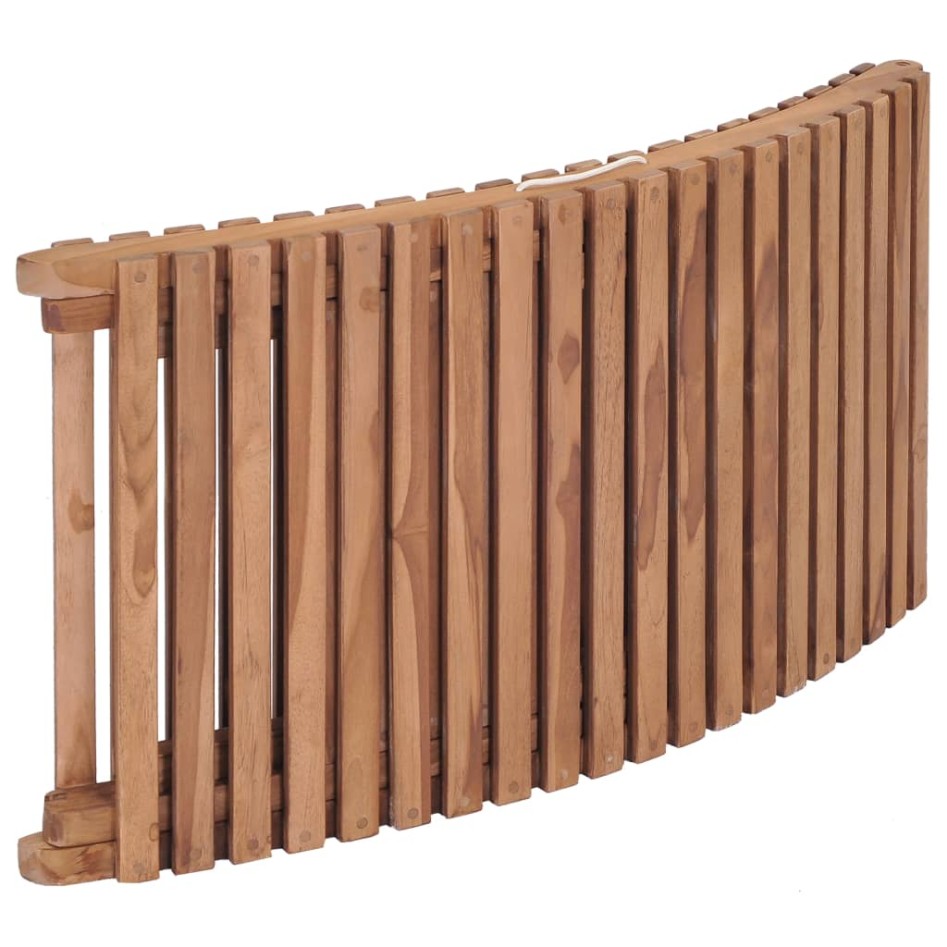 Tumbonas plegables 2 unidades madera maciza de