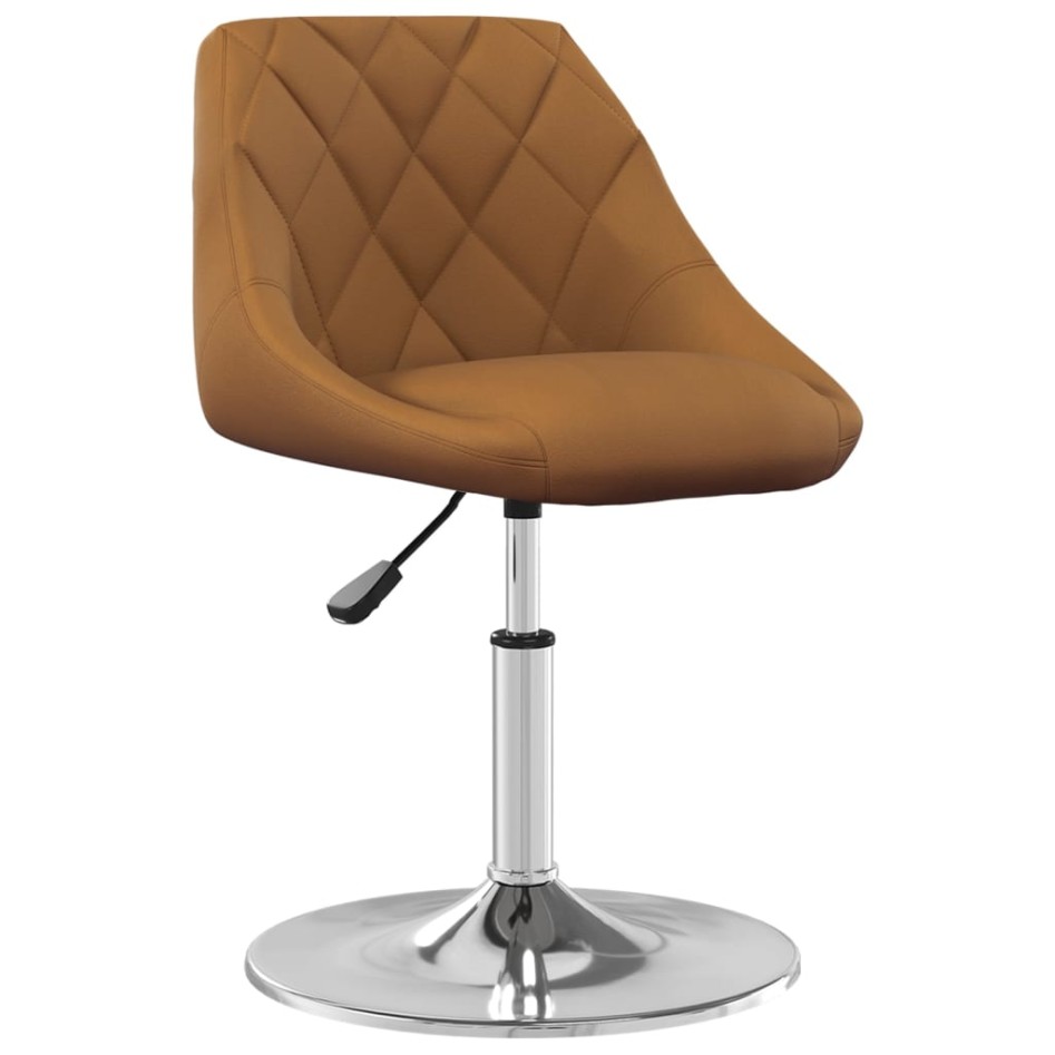 Sillas de comedor giratorias 2 unidades terciopelo