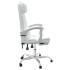 Silla de oficina reclinable cuero sintético