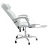 Silla de oficina reclinable cuero sintético