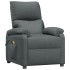 Sillón de masaje eléctrico tela gris