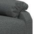 Sillón de masaje eléctrico tela gris