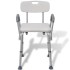 Silla de ducha de aluminio
