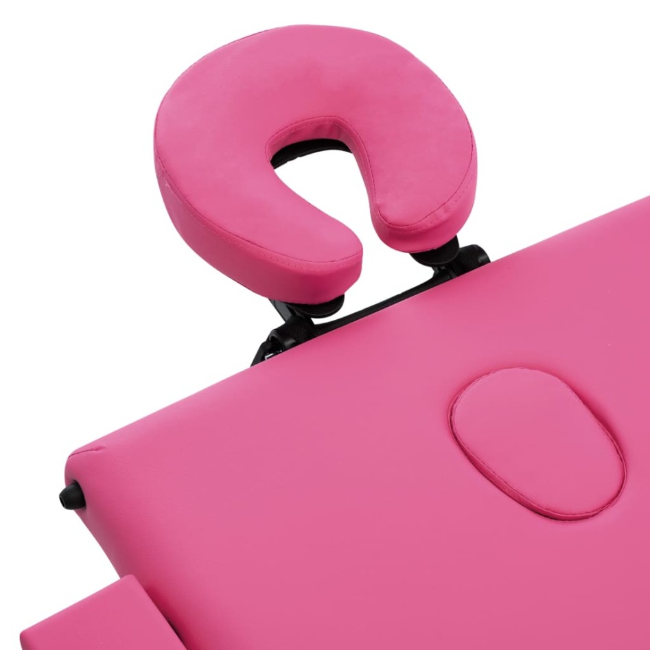 Camilla de masaje plegable 3 zonas aluminio