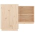 Escritorio de madera maciza de pino 110x50x75