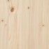 Escritorio de madera maciza de pino 110x50x75