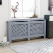 Cubierta para radiador MDF gris antracita 172x19x81,5 cm