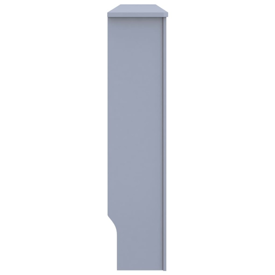 Cubierta para radiador MDF gris antracita 172x19x81,5