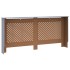 Cubierta para radiador MDF gris antracita 172x19x81,5