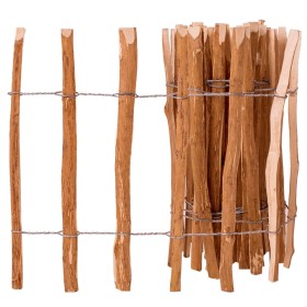 Valla de estacas madera de avellano 60x500