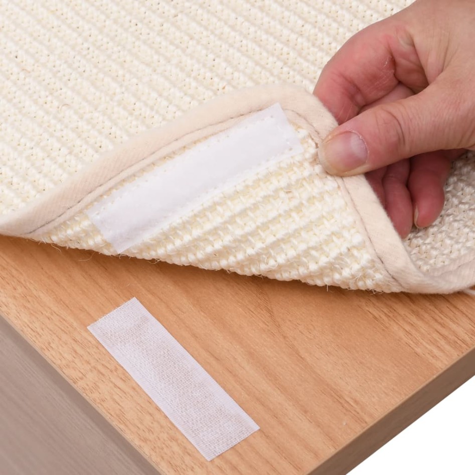 Bloque de casas para gatos con alfombra rascadora sisal 100