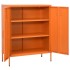 Armario de almacenamiento acero naranja 80x35x101,5