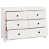 Armario auxiliar de madera maciza de pino blanco 100x40x72