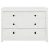 Armario auxiliar de madera maciza de pino blanco 100x40x72