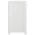 Armario auxiliar de madera maciza de pino blanco 100x40x72